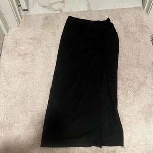 Reformation Black Skirt